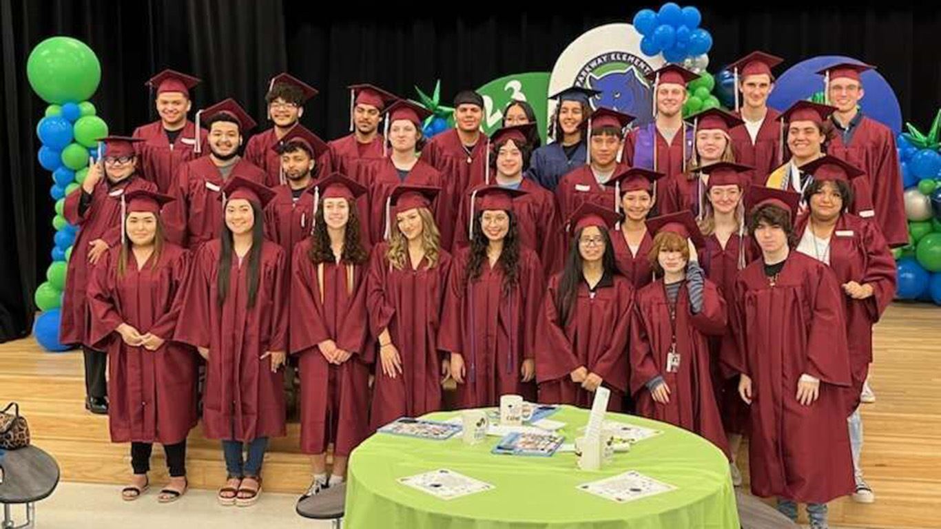 Graduation Parade at Parkway ES